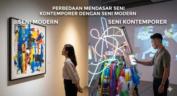 Perbedaan Mendasar Seni Kontemporer dengan Seni Modern