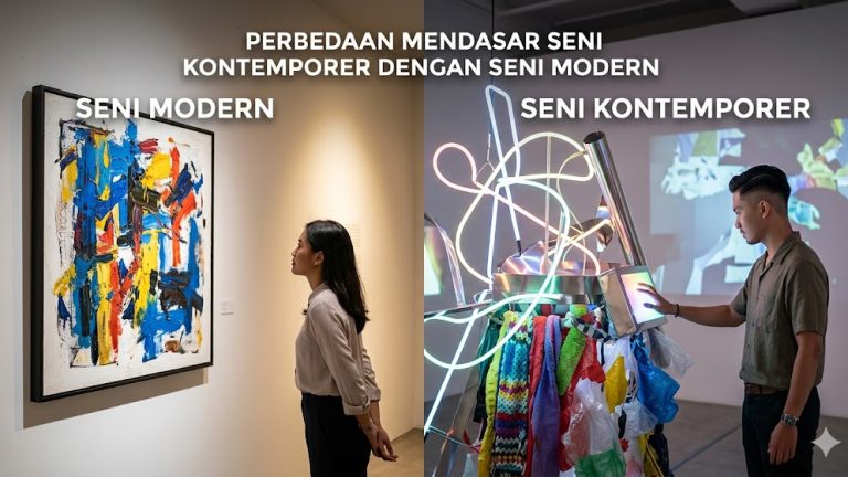 Perbedaan Mendasar Seni Kontemporer dengan Seni Modern