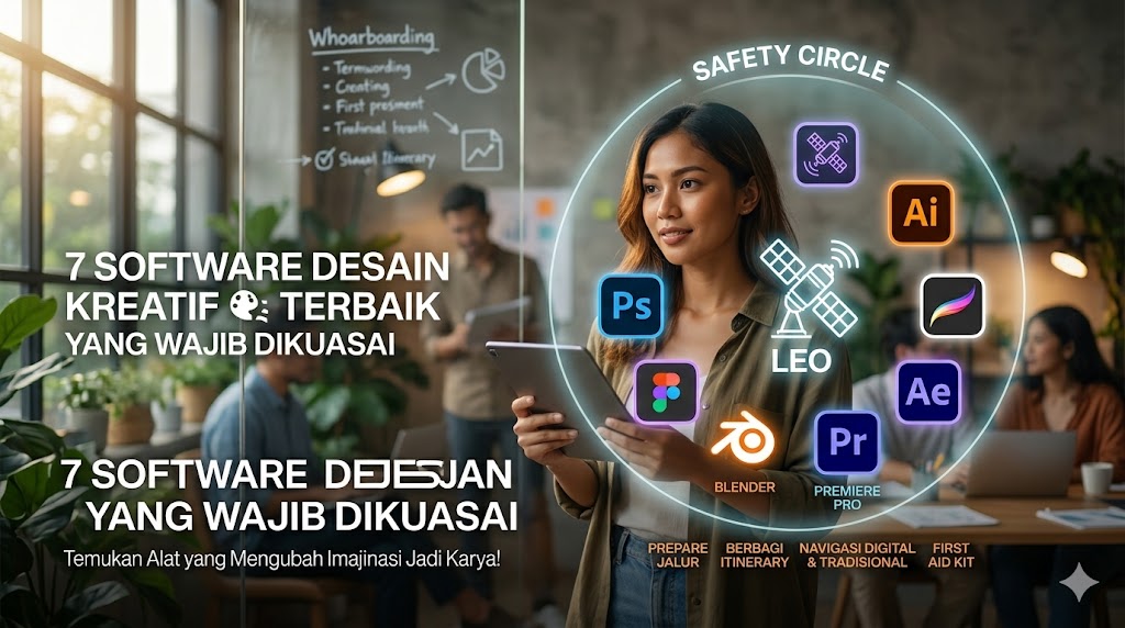 7 Software Desain Kreatif Terbaik yang Wajib Dikuasai