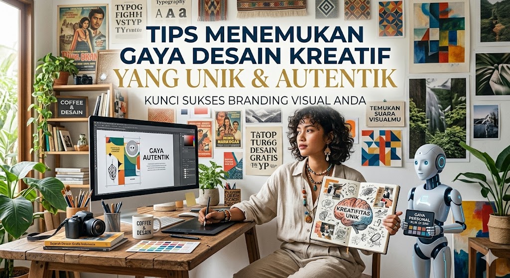 Tips Menemukan Gaya Desain Kreatif yang Unik dan Autentik