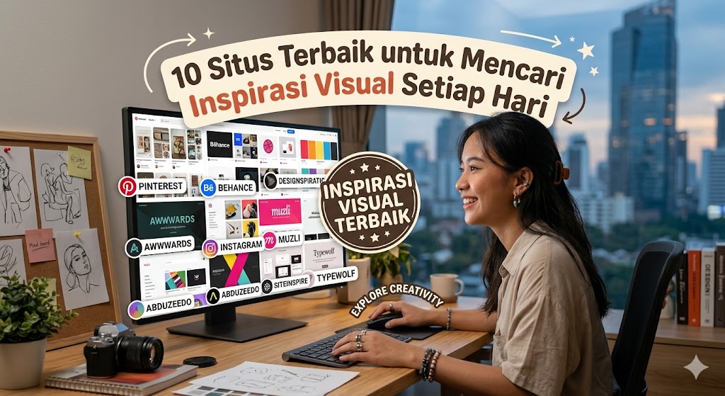 10 Situs Terbaik untuk Mencari Inspirasi Visual Setiap Hari
