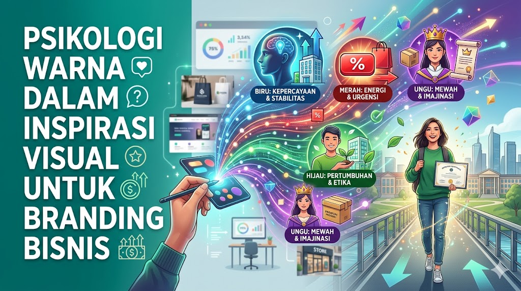Psikologi Warna dalam Inspirasi Visual untuk Branding Bisnis