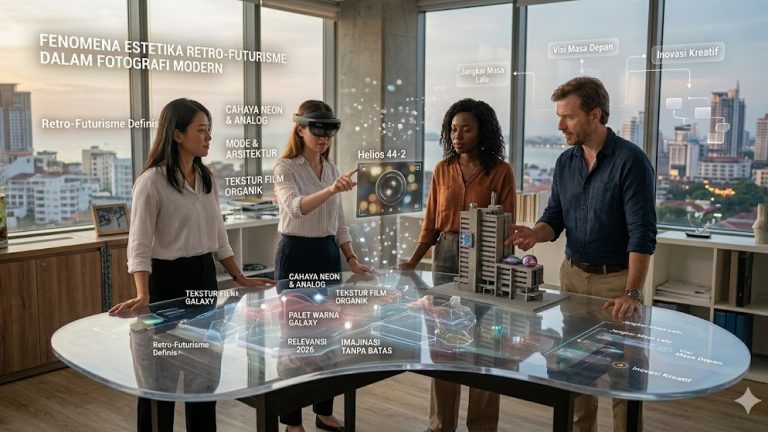Fenomena Estetika Retro-Futurisme dalam Fotografi Modern