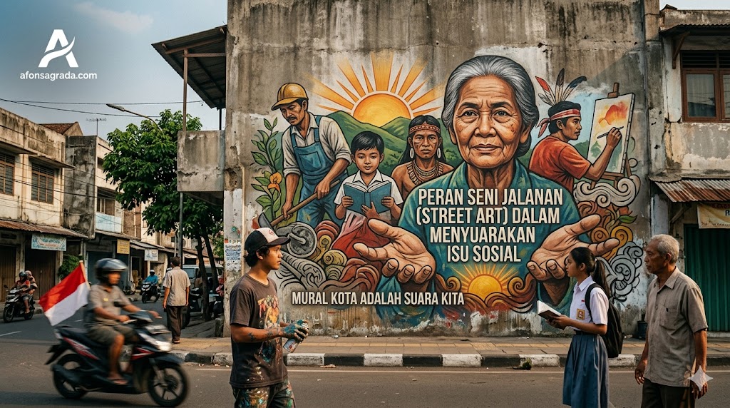 peran seni jalanan (street art) dalam menyuarakan isu sosial