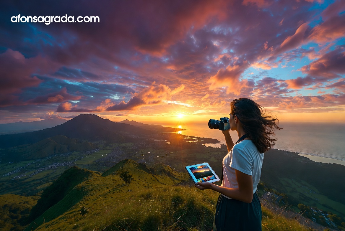 Cara Menemukan Palet Warna Unik dari Pemandangan Alam